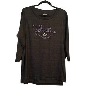 Yellowstone By Gear For Sports Graphic T-shirt XL Outdoorsy Country Cowgirl
